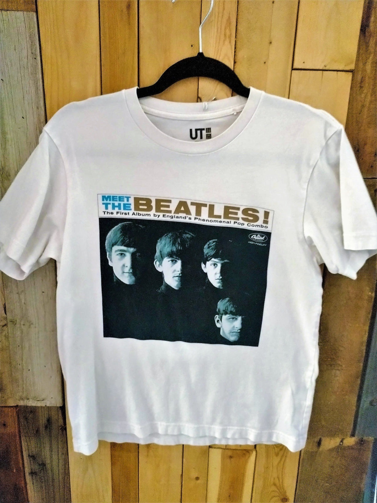 Meet The Beatles! Album Cover Tee Shirt Size XS