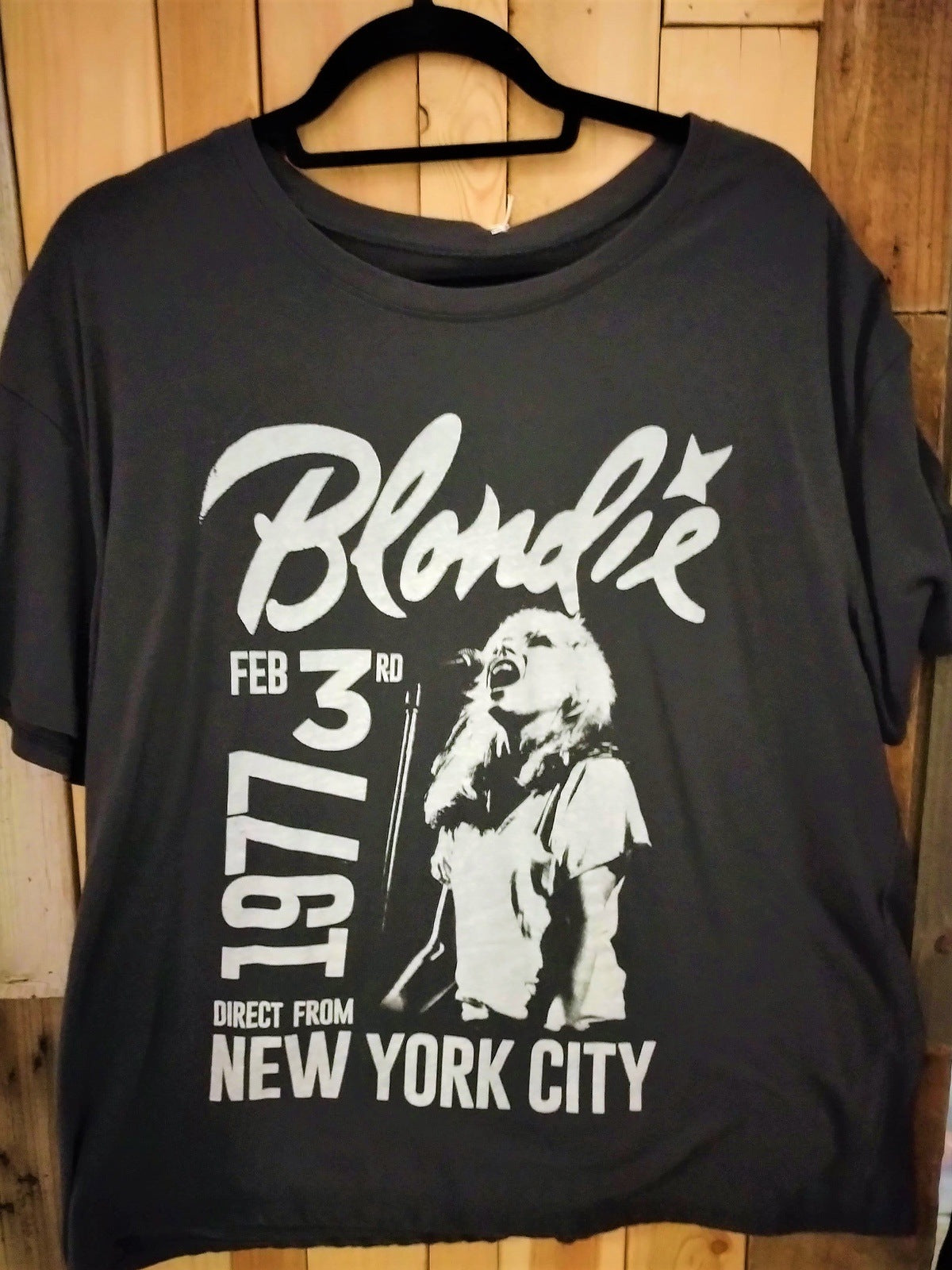 Blondie Direct From New York City Women's XL Tee Shirt