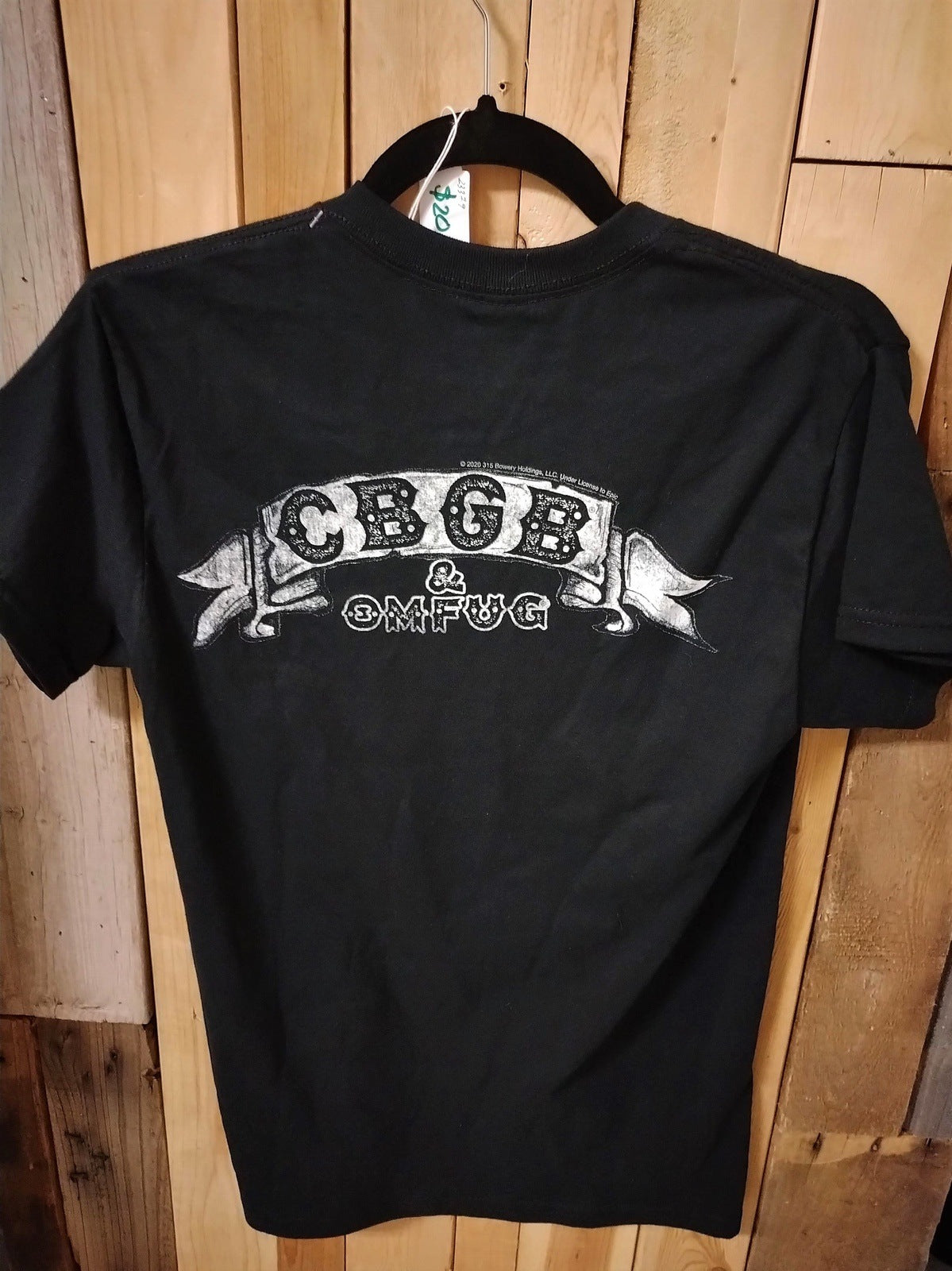 CBGB Forever Tee Shirt Size S- New