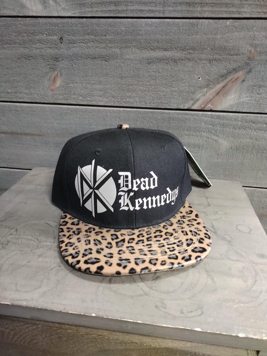 Dead Kennedys Snap Back Cap Leopard