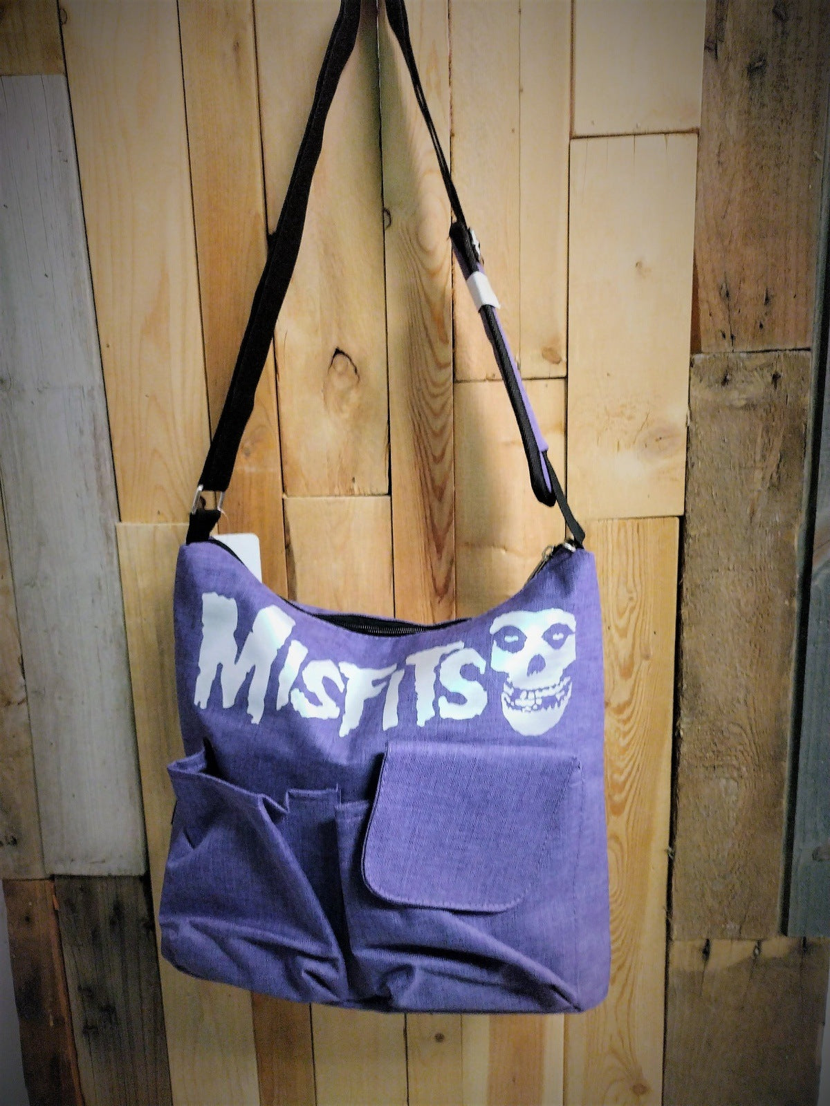 Misfits Messenger Tote Purple