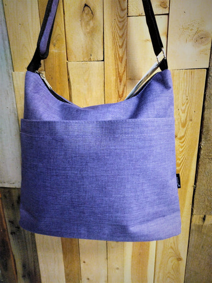 Misfits Messenger Tote Purple