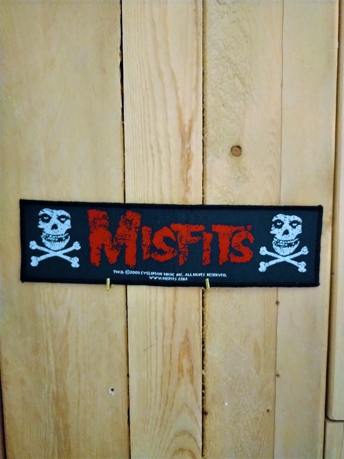 Misfits Patch 7.5 inches