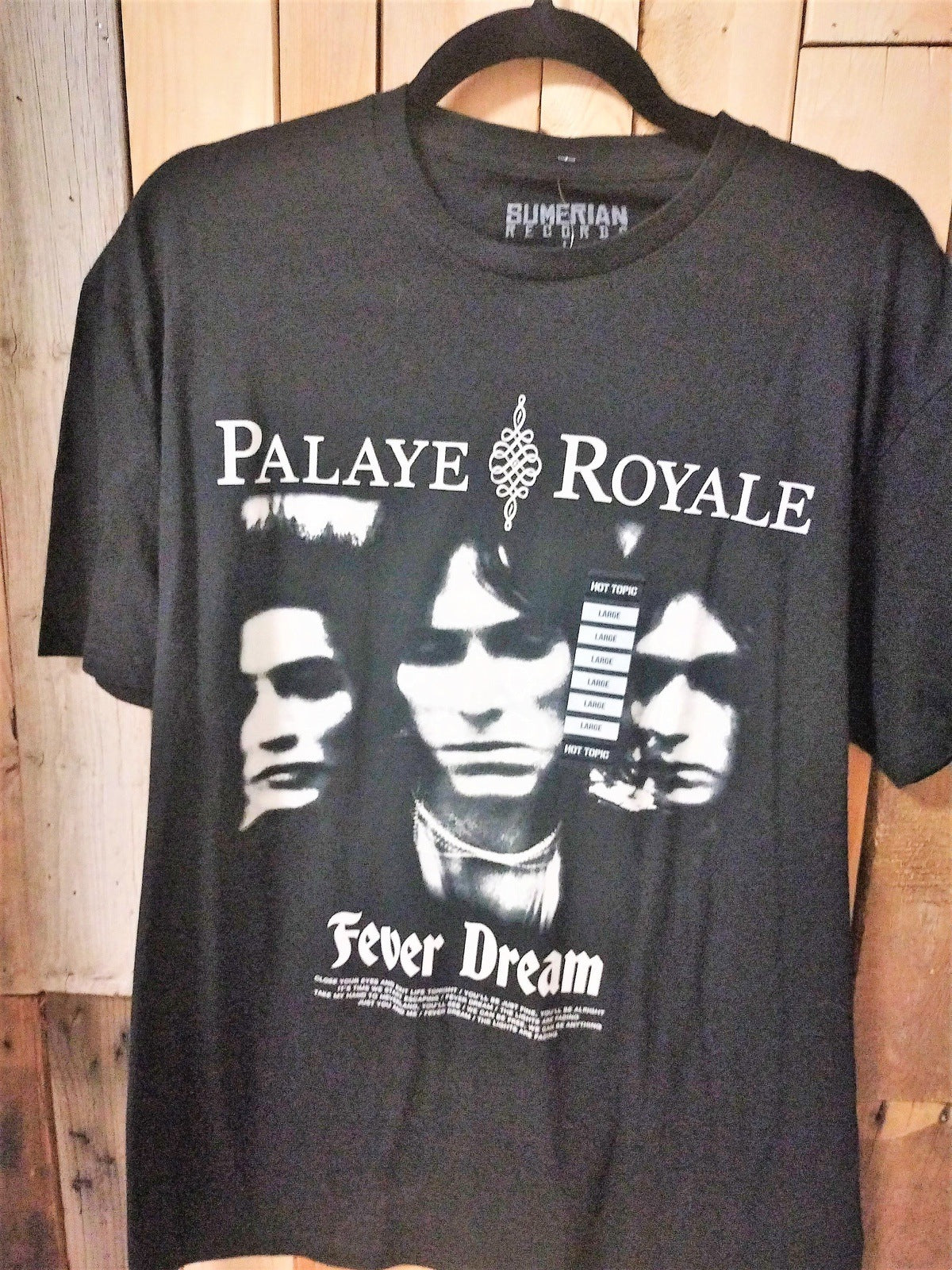 Palaye Royale Fever Dream Tee Shirt Size Large new with Tags