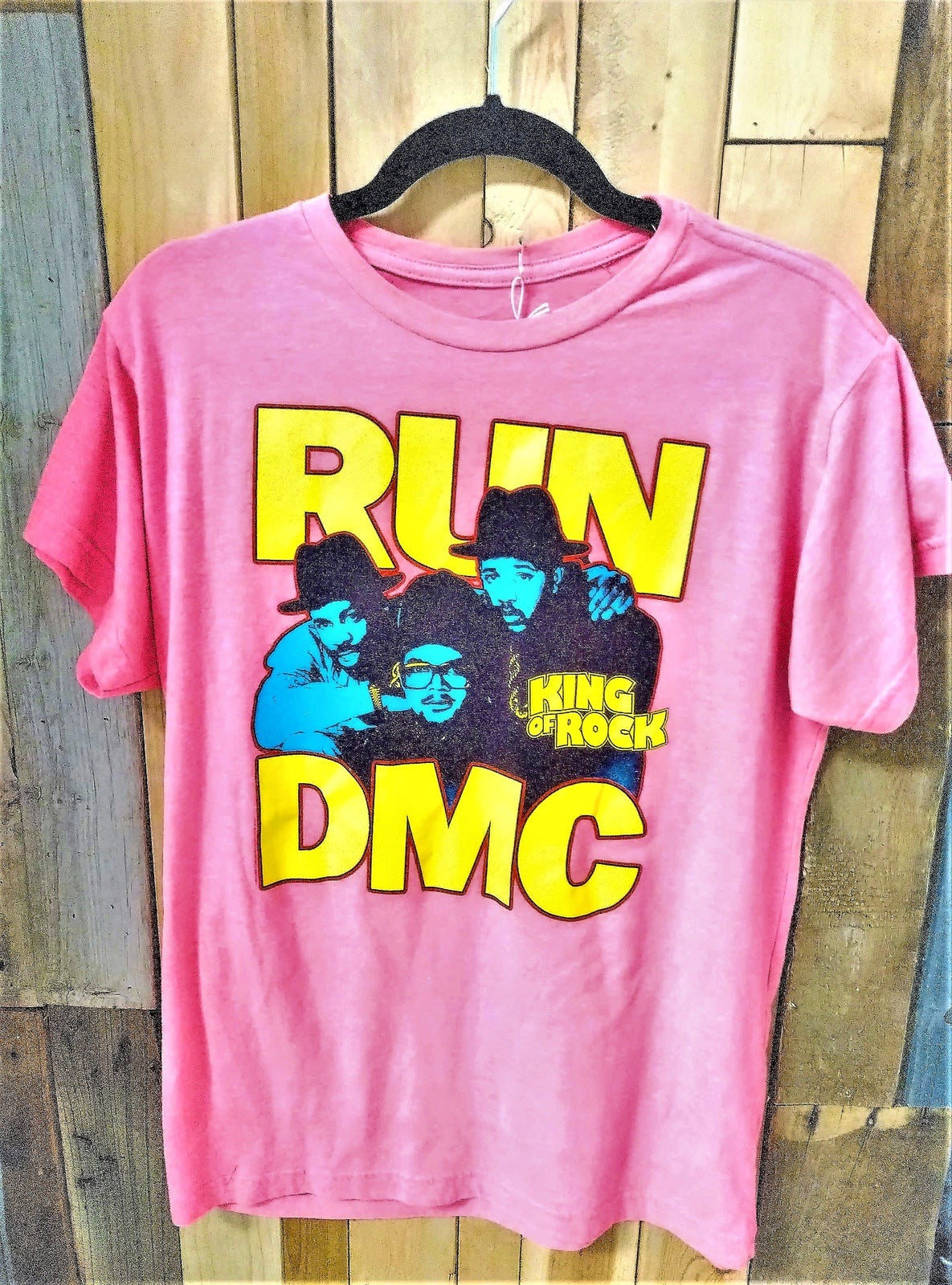 Run DMC Bright Pink XXL Tee Shirt