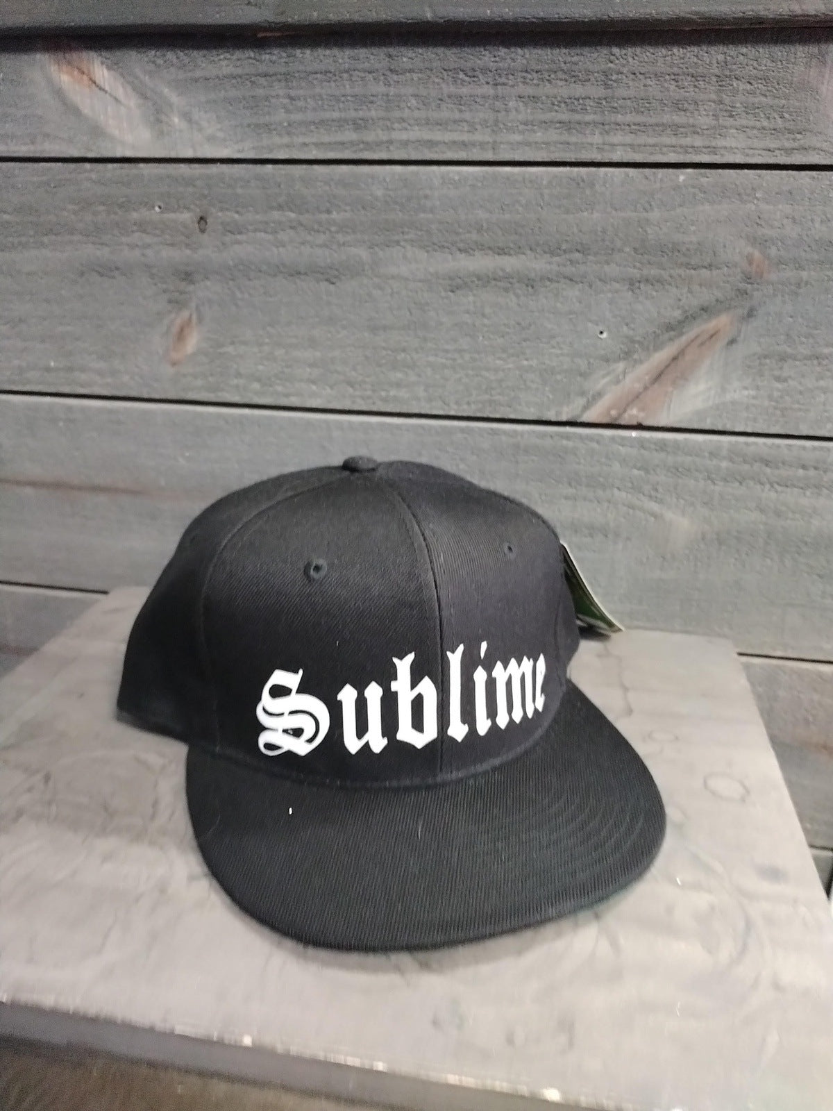 Sublime Snap Back Hat Black