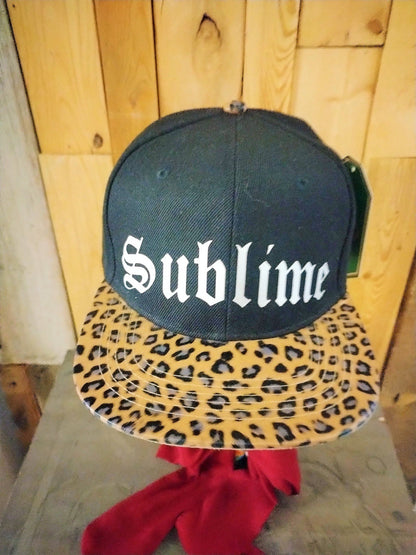 Sublime Leopard Print Snapback Hat