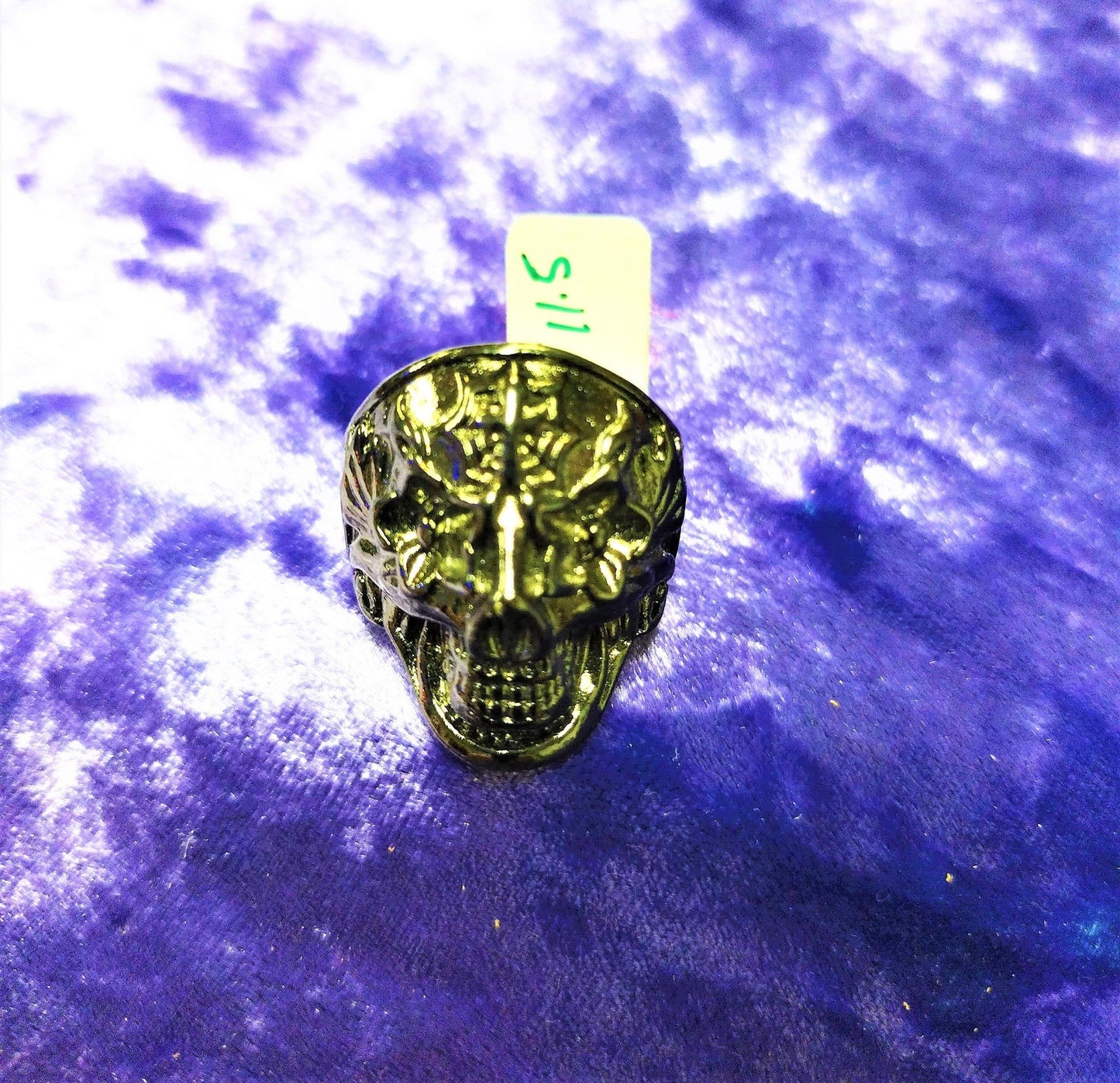 Black Skull Ring size 11.5