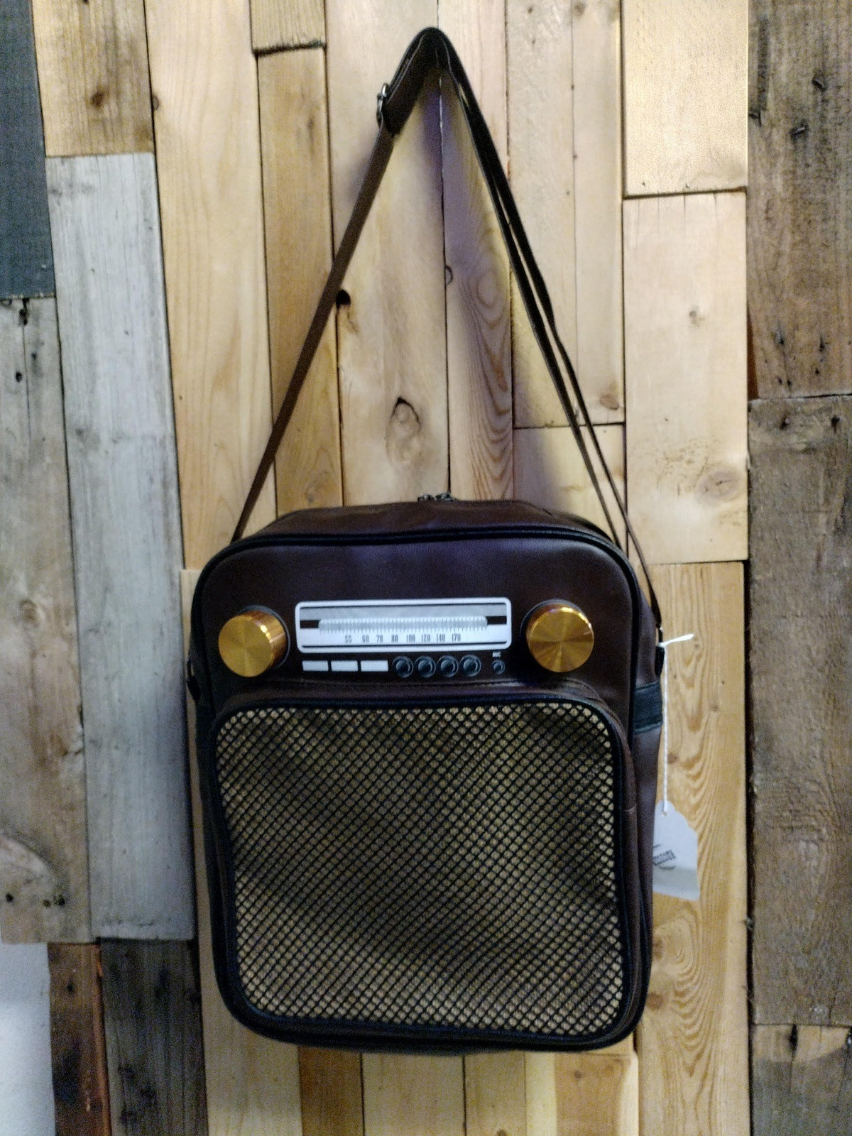 Radio Messenger Tote Bag