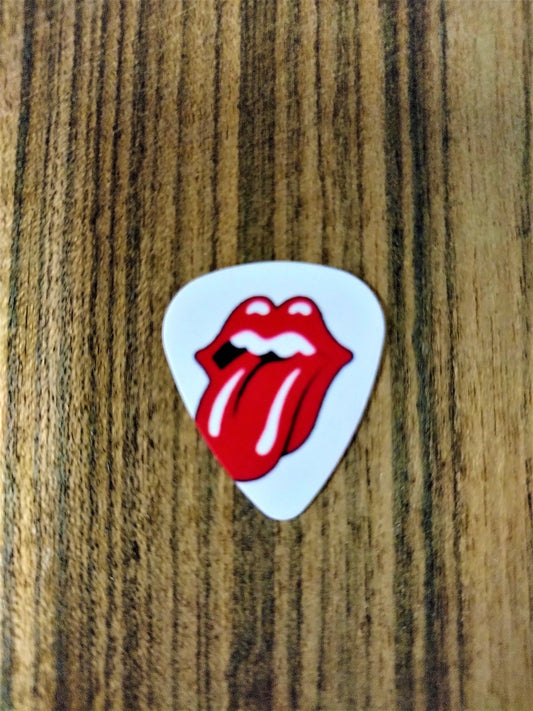 Rolling Stones Logo Guitar Pick